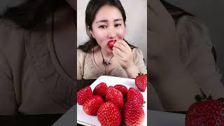 Asmr red strawberries #2332