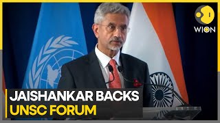 India's foreign minister Jaishankar addresses key UN meet | WION