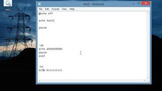 goto: command in batch file