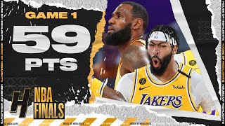 LeBron James & Anthony Davis DOMINANT GAME 1 Highlights vs Heat | September 30, 2020 NBA Finals