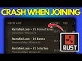 Fix Rust Crashing When Joining Server (2025)