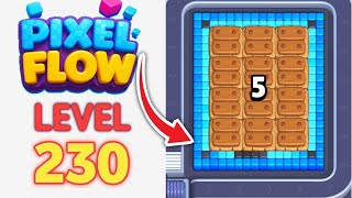 Pixel Flow Level 230 Walkthrough