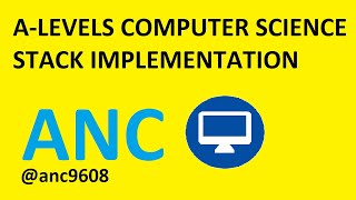 A Levels Computer Science 9618 implementation of Stack ( pre release explained)