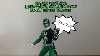 Power Rangers Lightning Collection S.P.D. Green Ranger Review