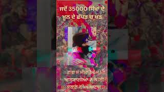 ਜਦੋਂ 35000 ਸਿੱਖਾਂ ਦੇ ਖ਼ੂਨ ਦੇ ਛੱਪੜ ਚ ਖੜ ਨਵਾਬ ਜੱਸਾ ਸਿੰਘ ਜੀ ਆਹਲੂਵਾਲੀਆ ਨੇ ਕੀਤੀ ਸ਼ੁਕਰਾਨੇ ਦੀ ਅਰਦਾਸ