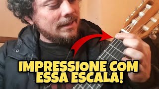 Impressione com essa escala! | Improvisação