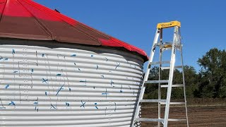 Painting a BREWERY SIGN on repurposed Ag Silo Painter Hayes is live!