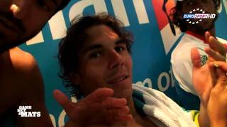 RAFAEL NADAL talking about El Classico - Australian Open - Tipsy Time