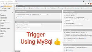 How to create trigger using MySql Database | 2021 👍