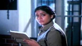 Karthavyam Movie || Vijayashanthi Warning To Constables || Vijayashanthi,Vinod Kumar