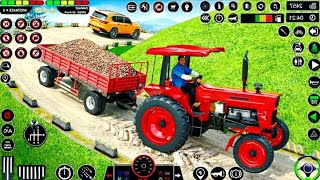Real Tractor Driving game  Simulator 2023 - Grand Farming Transport Walkthrough - Android GamePlay