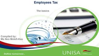 2021 Employees tax Part 1 of 2