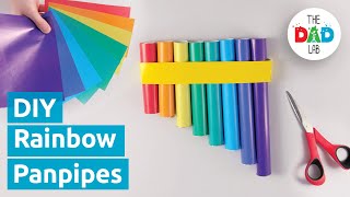 How to Make Paper Panpipes | Musical Instruments Crafts