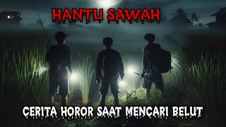 Cerita Horor - HANTU SAWAH | CERITA HOROR MENCARI BELUT