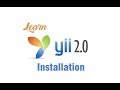 Installation YII2 - Basic template dan Advance template