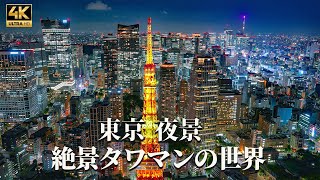 [Tokyo spectacular night view] The world of spectacular tower man