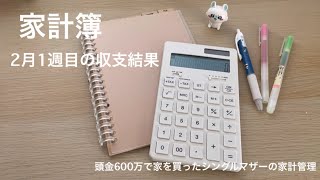 【シングルマザーの家計簿】2025年1週目|🐼久々のお出掛けVLOG@yuukaueno