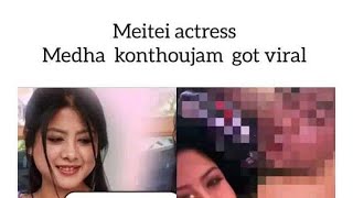 Meitei actress Medha Konthoujam viral video|Meitei oktabi sa🤣