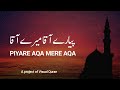 Piyare Aqa Mere Aqa | New Rabi Ul Awal Naat 2022 | VisualQuran | Naat