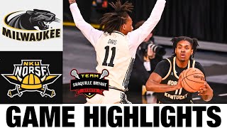Milwaukee vs Northern Kentucky Highlights |  NCAA Men's Basketball | 2024 College Basketball