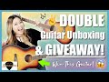 DOUBLE Guitar Unboxing & GIVEAWAY! [CLOSED] (Boroughs B15M & B20A Demo First Impressions)