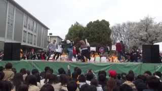 dance crew es　新歓2015　中庭ステージ公演　Hiphop