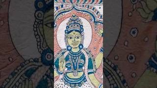 Watch till the end to see a Kalamkari Painting on Fabric! Learn How to Make a Kalamkari Painting!