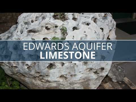 How does groundwater break down limestone?