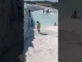 The Travertine Terraces At Pamukkale in Turkey