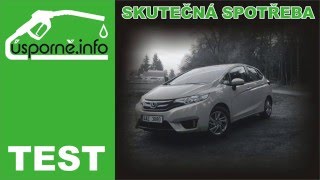 TEST: Honda Jazz 1,3 i-VTEC, skutečná spotřeba