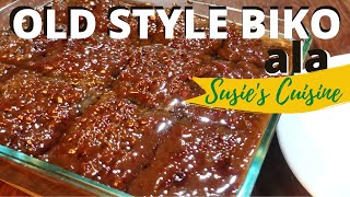 BEST BIKO RECIPE ala Susie's Cuisine |  Old Style na Pagluto ng Biko Para Maging Chewy at Creamy