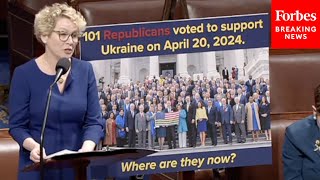 Houlahan Calls On House Republicans Who Supported Ukraine To Remain Steadfast Amidst Trump Attacks