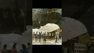 #vlog 49 Sarkaru vaari paata movie set in hyderabad 😲🤩 #teluguvlogs #shorts #hyderabad #viralvideo