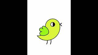 Green Bird Python Turtle Graphics Art With Source Code @CodeWithHarry @Learnonpy