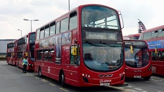 London Buses - Route 41 - Tottenham Hale to Archway - On Diversion