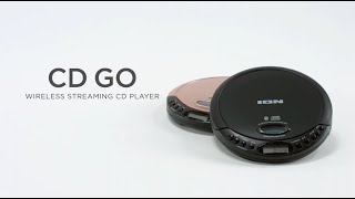 ION® CD Go™- Wireless Streaming CD Player