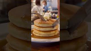 ☆本日のチルルパンケーキ動画☆ #モーニングコーヒー #coffee #横浜中華街 #パンケーキ #pancake  #pancakes  #横浜カフェ #カフェ #横浜 #breakfast