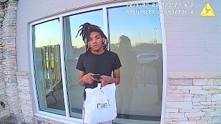 Police Surprise Shoplifter After Thinking He Got Away, Caught On Video