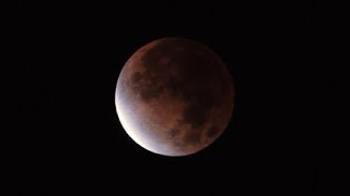 2021 Lunar eclipse time lapse