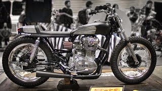 YAMAHA XS650 Flat Track Style Custom Bike by M\u0026M's motorcycle #HCS2017