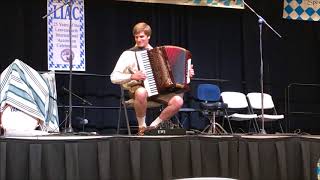 Accordionist Emmanuel Gasser Performs Spitzbuebe-Schottisch