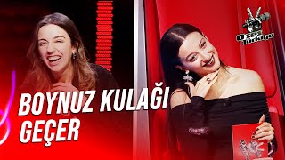 Beyaz ve  Melike Stüdyoyu Kahkahaya Boğdu  | O Ses Türkiye 2. Bölüm