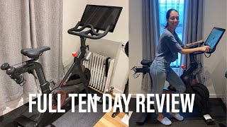 Peloton Bike Full Unboxing & 10 Day Review!!