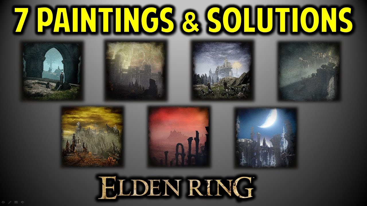 All 7 Painting & Artist Locations | Elden Ring (Paintings & Solutions ...