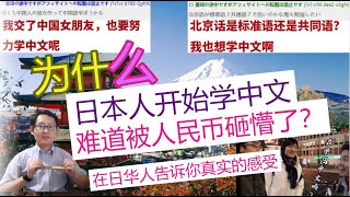 为什么日本人开始学中文？在日华人告诉你真实感受