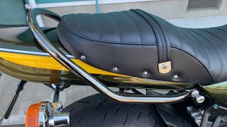 Z900RS PMCグラブバー漆黒メッキ取付してみた