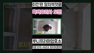 이찬원 흑백요리사 1등 멸치 액젓 내려 셰프 맞아 트로트 아이돌