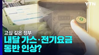 내달 가스·전기 요금 '동반인상?'...물가 고심 깊은 정부 / YTN