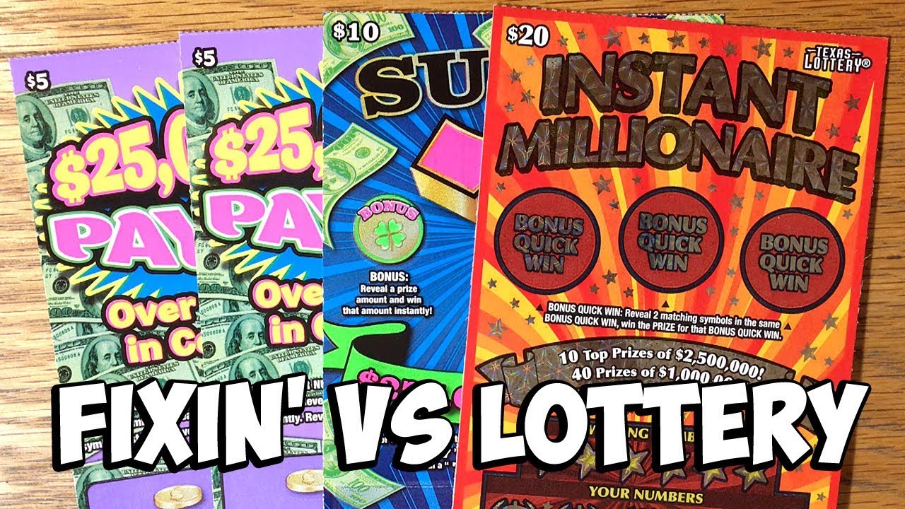 Who Wins? Mix Of Tix! $20 Instant Millionaire, Super 7's + More! TEXAS ...