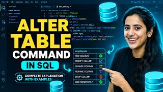 SQL ALTER TABLE Command Explained | Beginner Friendly SQL Tutorial